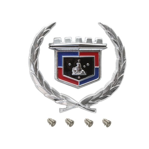RSP 'Wreath & Shield' Nose Panel Badge Holden Statesman De Ville HQ - B1074 Auto