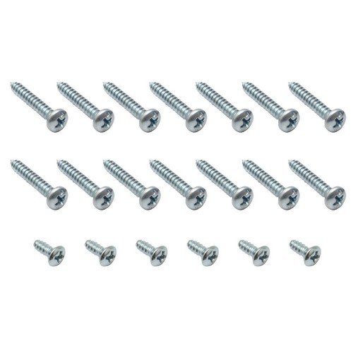 Rare Spares - Screw Kit FC Scuff Plates Full Set Front & Rear - DSS1001 Auto