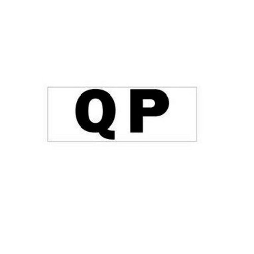 RSP Decal 'QP' Wiper Motor Holden HQ HJ - D1032 Workshop Tool