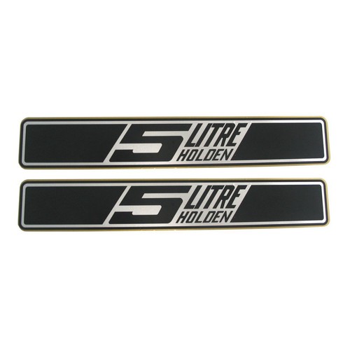 RSP Decals '5 Litre Holden' Rocker Cover Holden HK - RCD1000 4WD Brake Parts