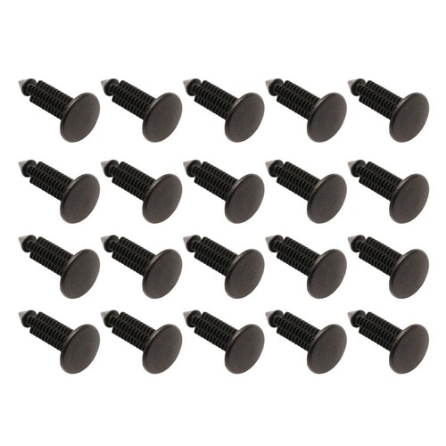Rare Spares - Wagon Rear Inner Trim Clip Set VB-VL VN-VS (Black) - TC1045 Auto