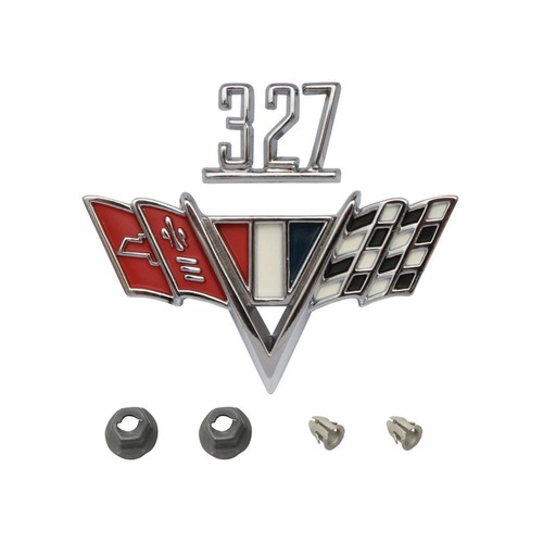 RSP '327 'with flags V8 Badge Holden HK 327 V8 - B1083 Auto