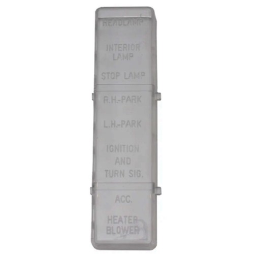 RSP Fuse Box Cover Ford Falcon XA XB Fairlane ZF ZG - F2436 Car Wiring Adapter