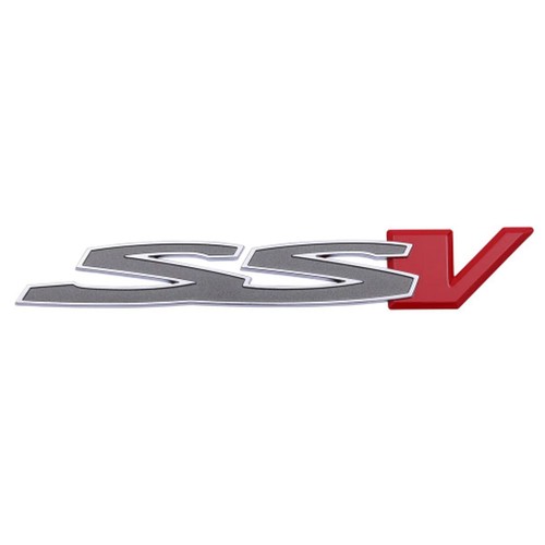 RSP Red V 'SSV' Bootlid or Tailgate Badge Holden Commodore VE VF - 92253620 Auto