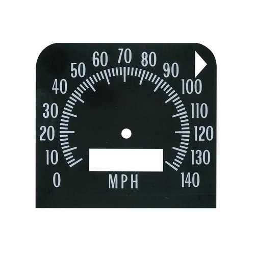 RSP Decal Speedo 140 MPH Holden HQ - D1001 Car Interior Workshop Tool