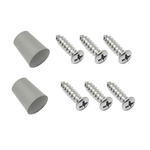 Rare Spares - Sunvisor Screws & Tips Set Grey XT-XF ZB-ZL FC-FE - FK2017 Adapter