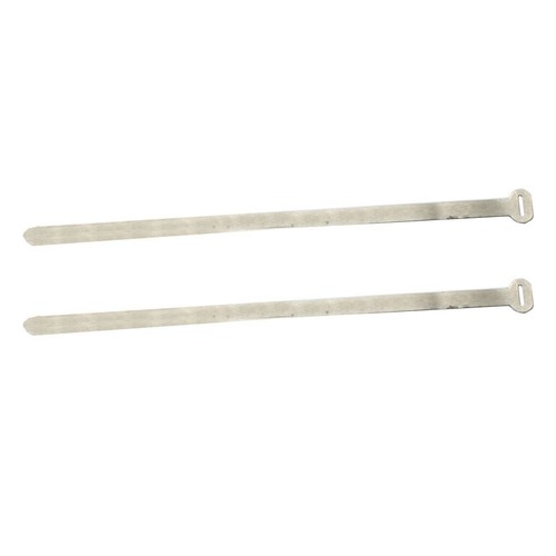 Rare Spares - Heater Hose Strap Set (Aluminium) HK-WB (2 Pcs) - H1293 Auto Part