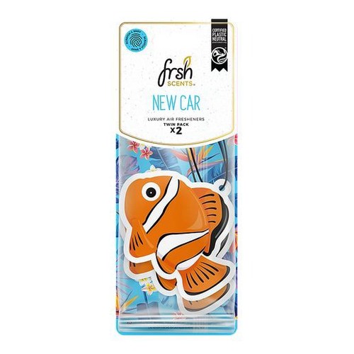 Frsh Fish New Car Paper 2PK Car Air Freshener - VO029 Auto