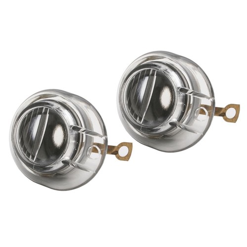 Rare Spares - Number Plate Light Lens Set FB EK Pair Sedan - LNP1000 Auto