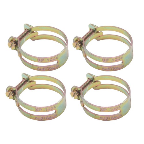 Rare Spares Hose Clamp Set Utilux Type 1 5/8in x 4 - CS1003 Replacement Hose