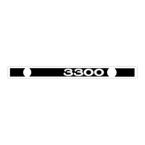 RSP Decal '3300' Rocker Cover Torana LC LJ - RCD1009A Auto