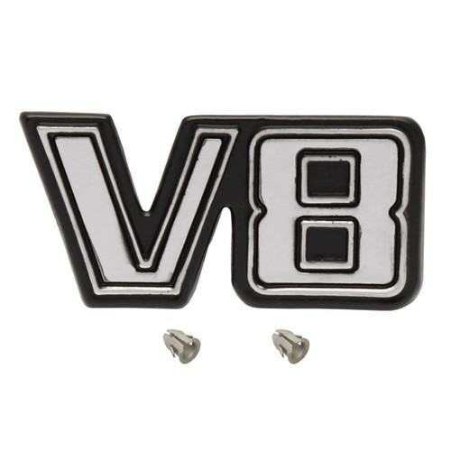 RSP 'V8' Guard Badge Ford Falcon XA XB Fairlane ZF ZG 302 V8 - B2022 Auto