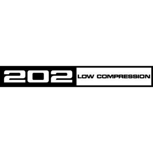 RSP Decal '202 Low Compression' Rocker Cover Holden HQ - RCD1002 Auto