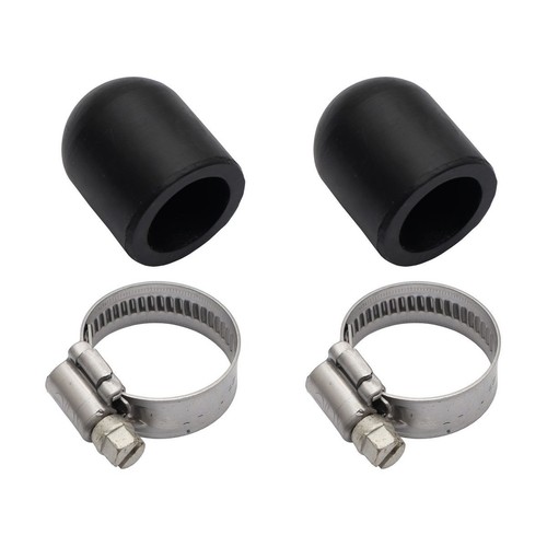 Rare Spares Water Caps 3/4in Pair With Clamps - WC34 Plumbing