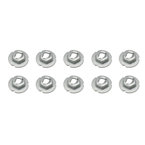 Rare Spares - Speed Nut 3/8in Hex Suit 3/16in Stud (10 Pcs) - NS0008 Hardware