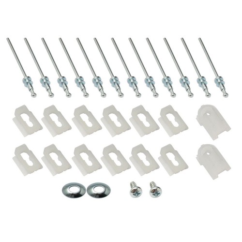 Rare Spares - Door Belt Moulding Clip Set LC LJ (Rear) - BMC1015A Auto Part DIY