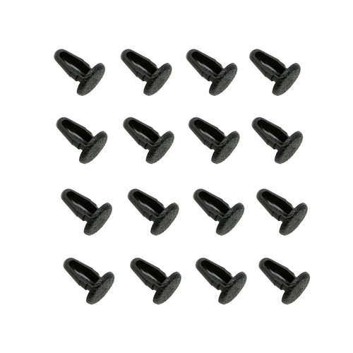 Rare Spares - Rear 1/4 Panel Trim Clip Set HK,T,G Wagon Black - TC1004 Hardware
