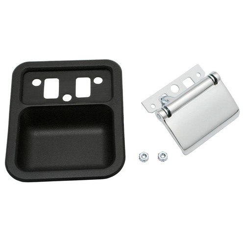 Rare Spares - Inn Door Handle Kit XT-XY ZB-ZD L/H Black Bucket - DH2001A Auto