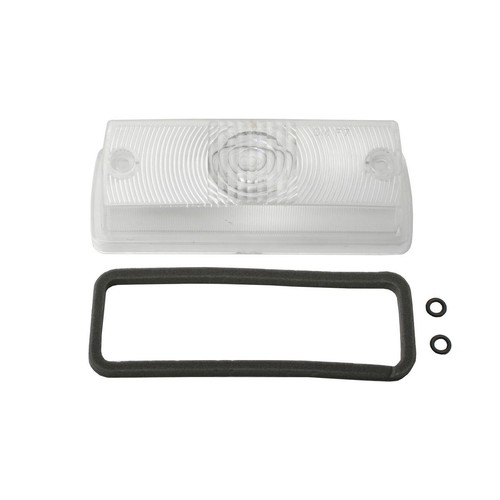 Rare Spares - Lens & Gasket Front Indicator LC LJ Clear RHF - LFT1022 Auto Part