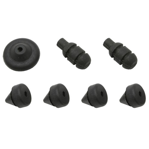 Rare Spares - Number Plate Grommet & Mount Rubbers F & R HQ - WB - G1001 Auto