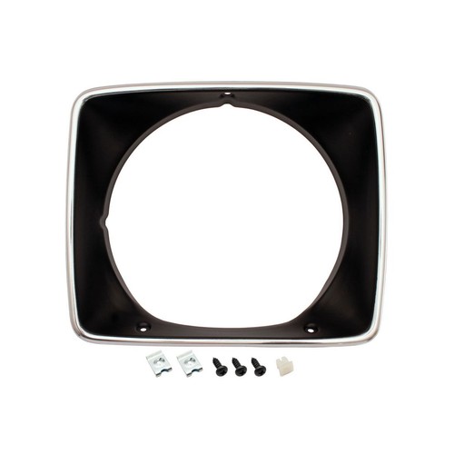 Rare Spares - Headlight Rim HJ HX GTS Sandman Black - HLR1000C Car Lighting Auto