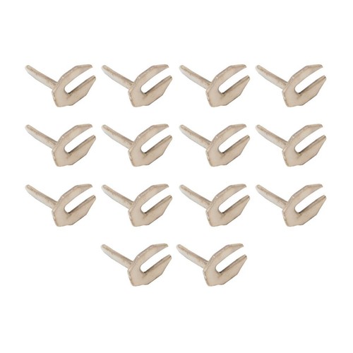 Rare Spares - Seat Trim Lower Moulding Clip Set FE FC (14 Pcs) - TC1031 Hardware