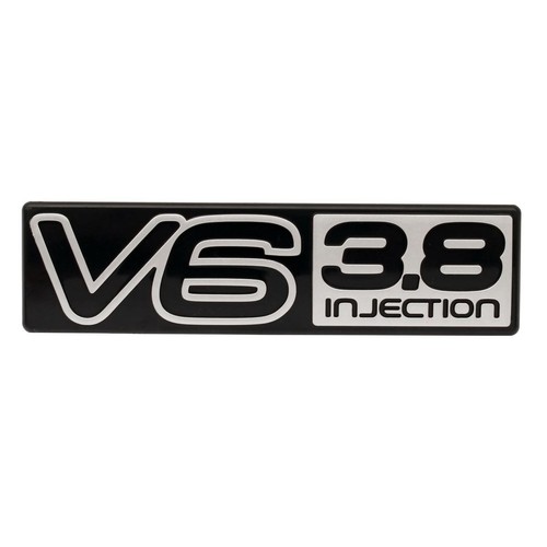 RSP 'V6 3.8 Injection' Boot or Tailgate Badge Holden Commodore VN VG - B1166
