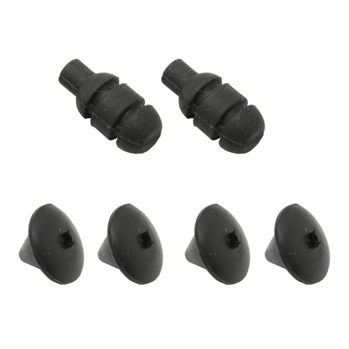 Rare Spares - Number Plate Grommet & Mount Rubbers F & R LC LJ - G1001C Auto