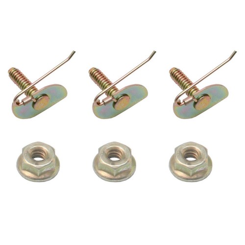 Rare Spares - Spring Tail Clip Set 13mm X 23mm X 18mm Stud - MS0004 Hardware DIY