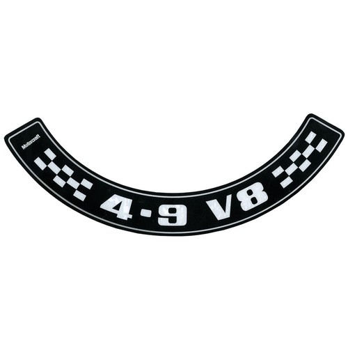 RSP Decal '4.9 V8' Air Cleaner Falcon XC Fairlane ZH 302 V8 - BD4371 Auto Part
