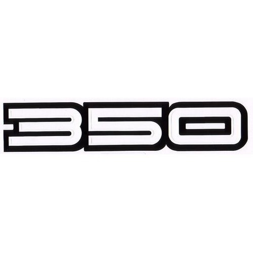 RSP Decal '350' Front Guard Monaro HQ (Large) - BD1045 Auto Part