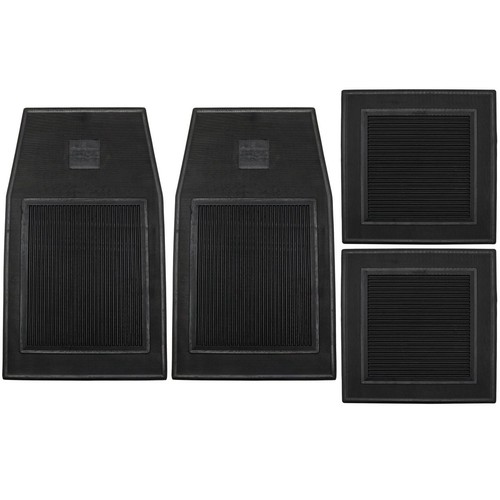 Mat Rubber Set of 4 Ford Branded Motorcraft - F2527 Auto