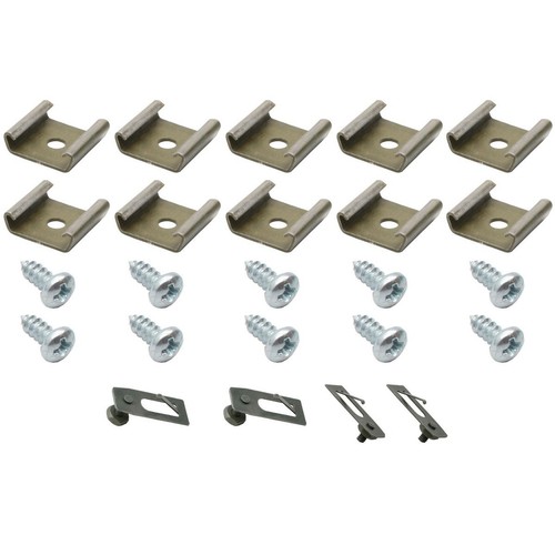Rare Spares - Front Fender Moulding Clip Set HR (2 Mouldings) - BMC1045 Hardware