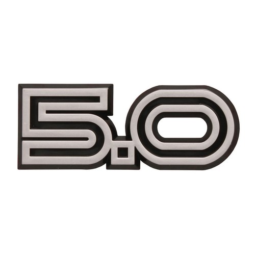 RSP '5.0' Bootlid Badge Holden Commodore VK VL V8 - B1120 Cover