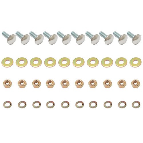 Rare Spares - Bumper Bar Bolt Kit HD HR Ute Van Front & Rear - BB1006A Hardware