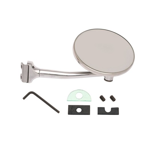 Rare Spares - Door Mirror Exterior 4in Straight Arm Right Hand - DM1026 Auto