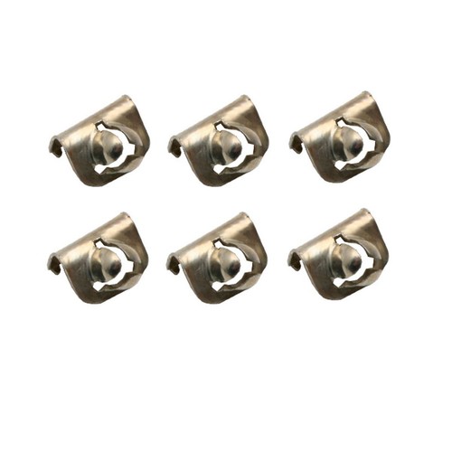 Rare Spares - Door Belt Clip 48 FJ FE FC FB EK (6 Pcs) - DBC1001 Auto Part