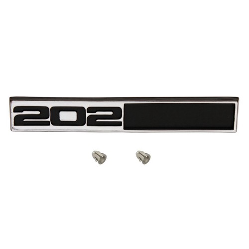 RSP '202' Bootlid or Tailgate Badge Holden HQ 6 Cylinder - B1012 Cover