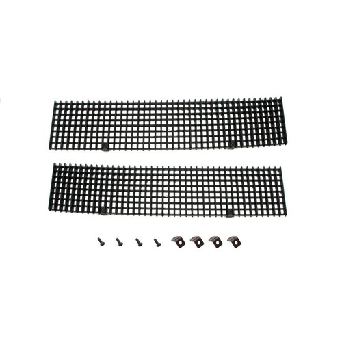 Rare Spares - Bonnet Air Vent Grille Kit VH VK Commodore (Pair) - H1091 4WD Auto