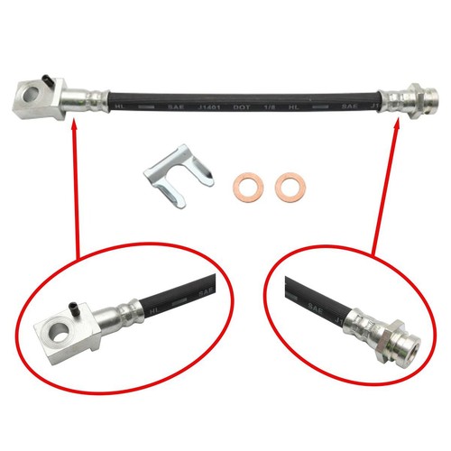 RSP Brake Hose Rear Disc Backing Plate to Caliper Commodore VB-VN Early VP - BH1