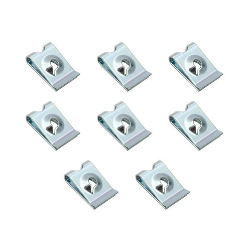 Rare Spares - U Nut (8 Gauge) (8 Pcs) - NU0003 Hardware Auto