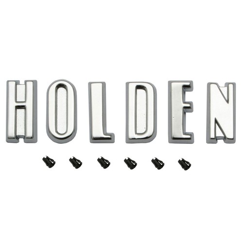 RSP 'Holden' Letters Bonnet Badge Holden FC - B1095 4WD