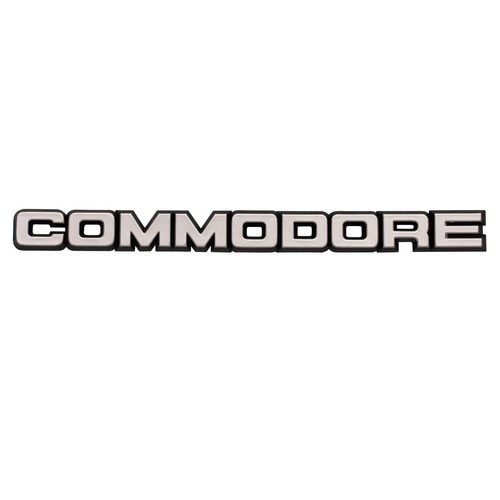 RSP 'Commodore' Bootlid or Tailgate Badge Holden Commodore VH - B1289 Cover