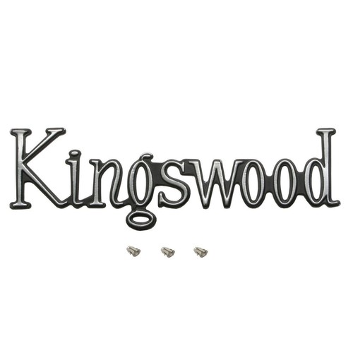 RSP 'Kingswood' Guard, Bootlid or Tailgate Badge Holden HQ HJ - B1007 Cover