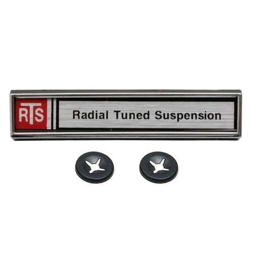 RSP 'RTS Radial Tuned Suspension' Dash Badge Holden HZ Premier Statesman - B1281