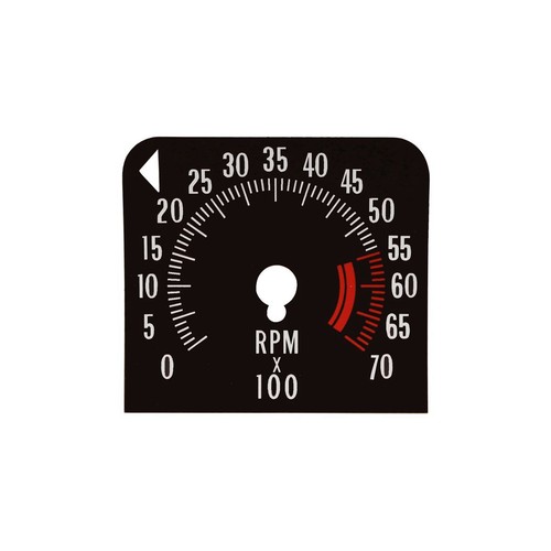 RSP Decal Tacho 7000 RPM Holden HQ - D1003 Auto