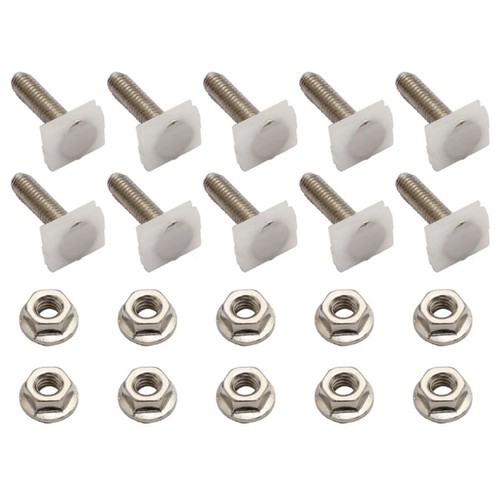 RSP Moulding Retainer Clip Kit Ford XD XE ZJ ZK ZL Long (10 Pcs) - BMC2019 Auto