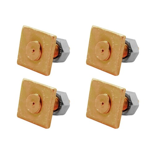 Rare Spares - Plate And Stud Type Clip Set 5/8in X 17x32in (4pcs - MB0008 Auto