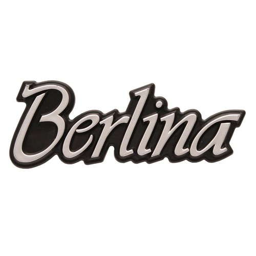RSP 'Berlina' Bootlid or Tailgate Badge Holden Commodore VK VL - B1118 Cover