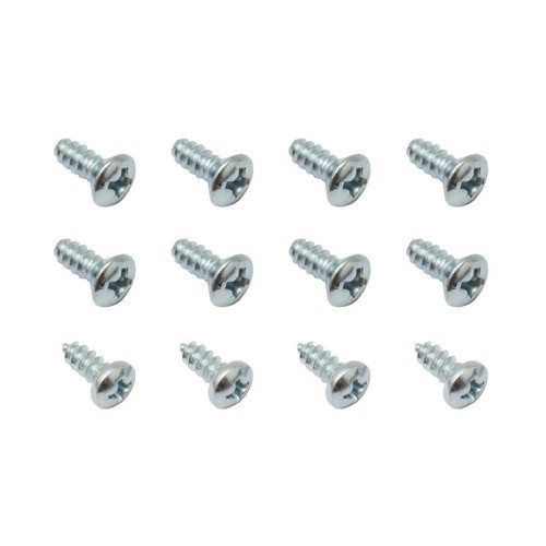 Rare Spares - Scuff Plate Screw Set HK HT HG (Rear) (12 Pcs) - DSS1009A Hardware